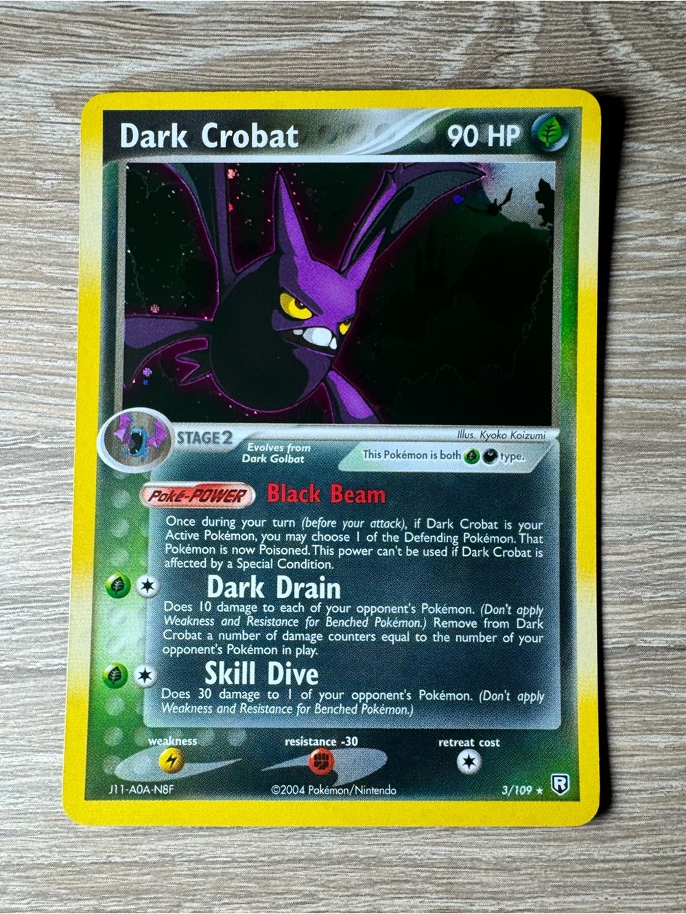 Dark Crobat #3/Pokemon Team Rocket Returns